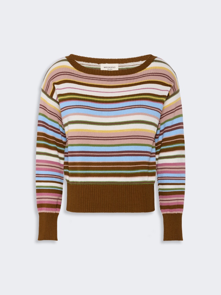 Pure cotton yarn sweater - MULTICOLOUR