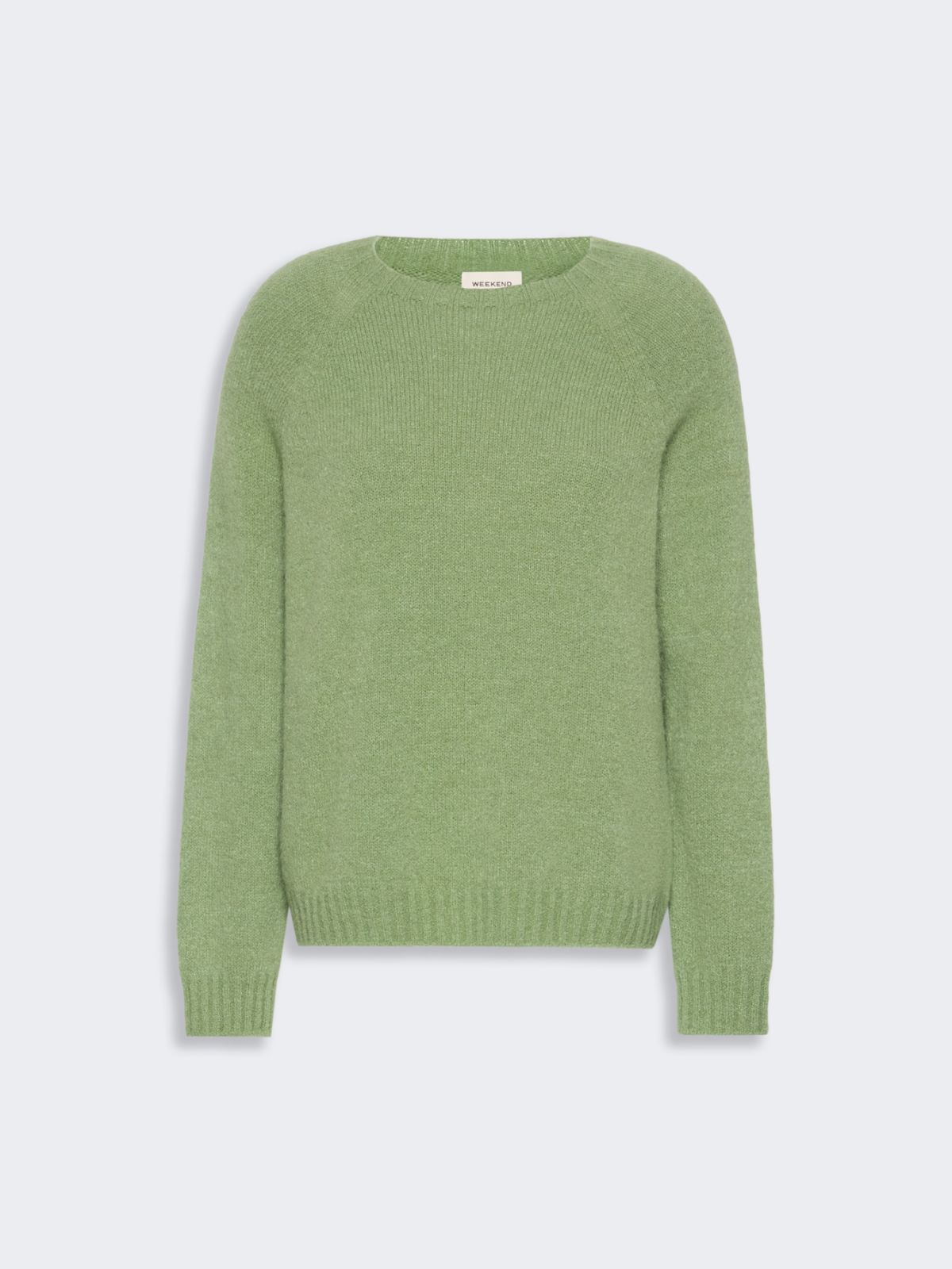 Maglia in alpaca e cotone - VERDE - Max Mara - 5