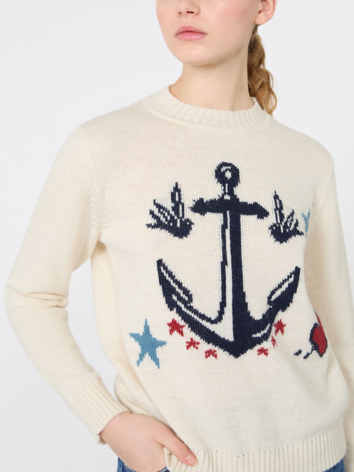 Pullover aus Woll-Alpaka-Mischgewebe - EIS - Max Mara - 5