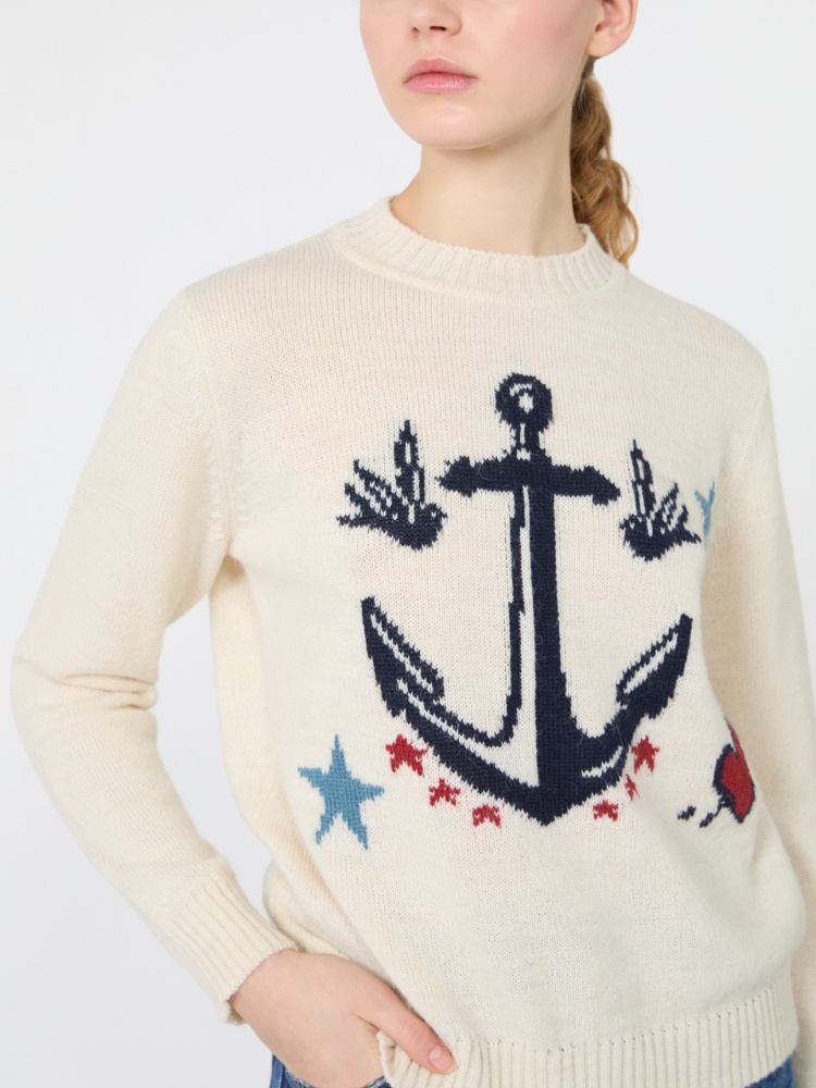 Pullover aus Woll-Alpaka-Mischgewebe - EIS - Max Mara - 5