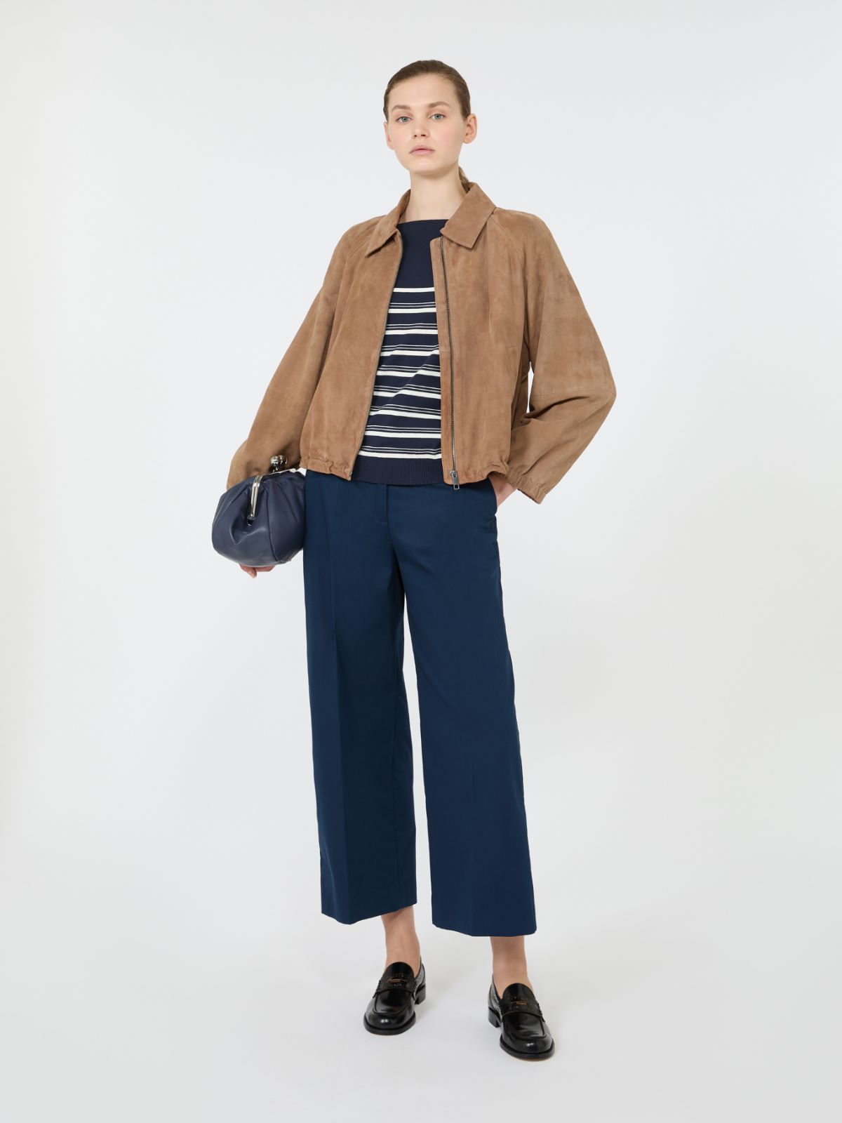 Jacke aus Wildleder - BEIGE - Max Mara