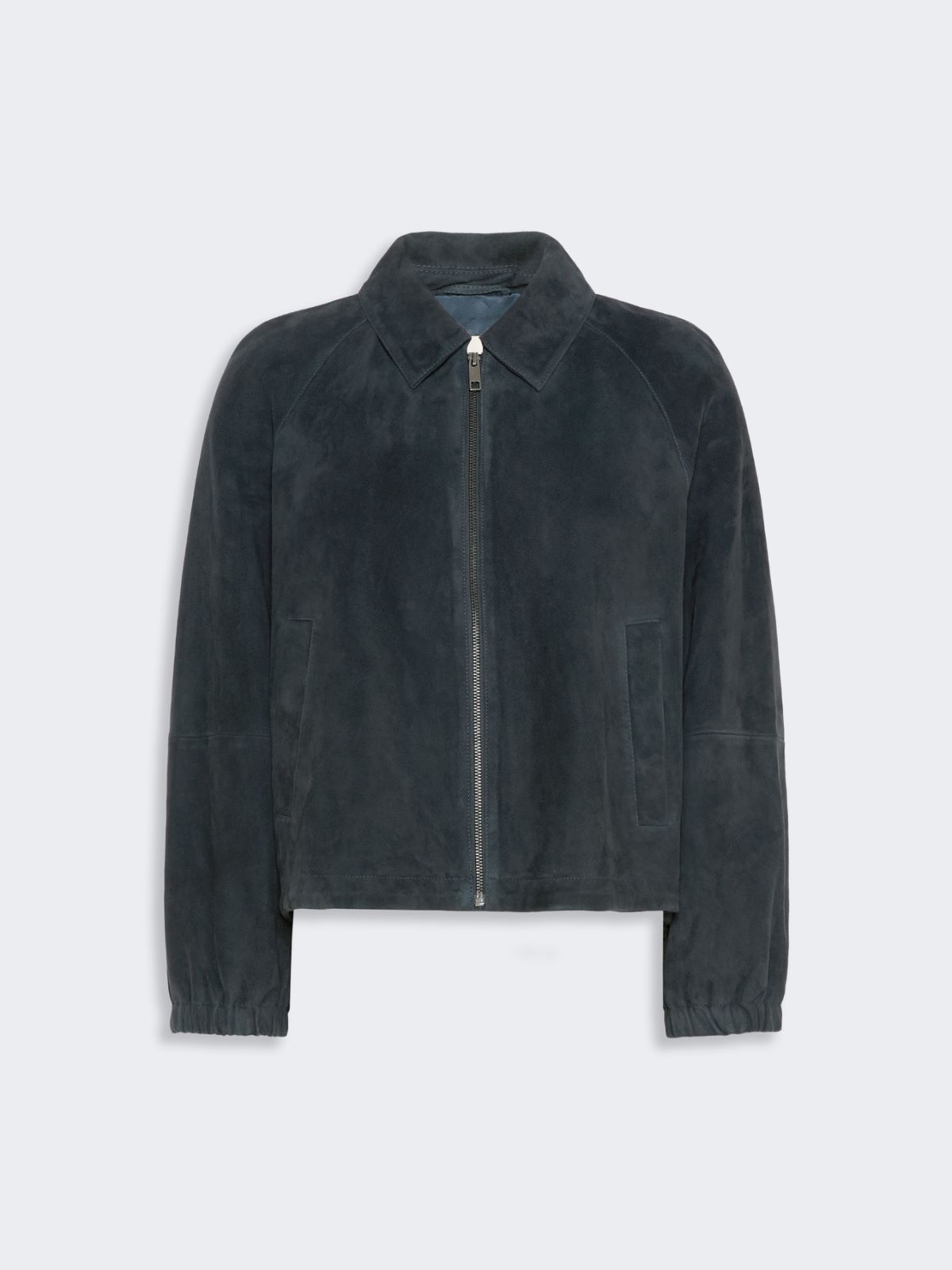 Suede jacket - NAVY - Max Mara - 5
