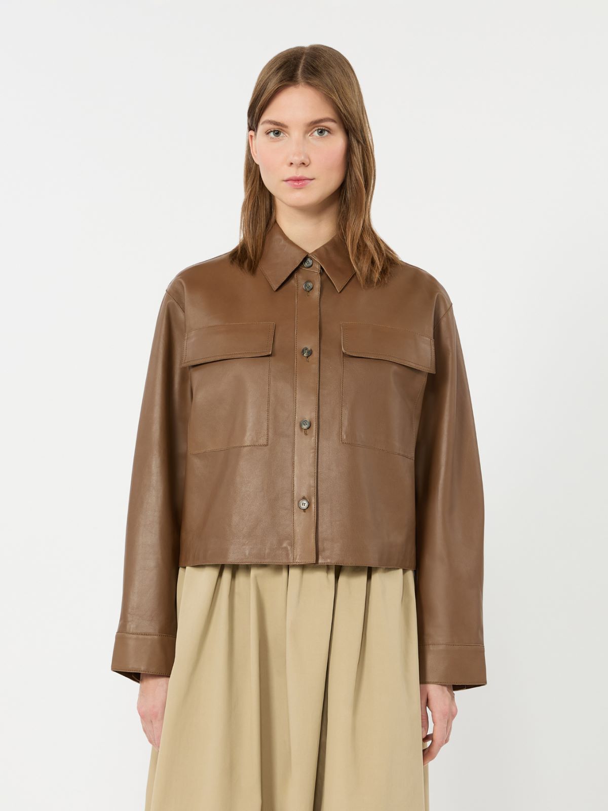 Giacca in nappa - MARRONE - Max Mara - 2