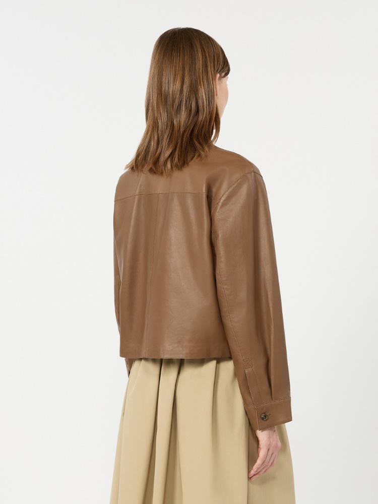 Giacca in nappa - MARRONE - Max Mara - 3