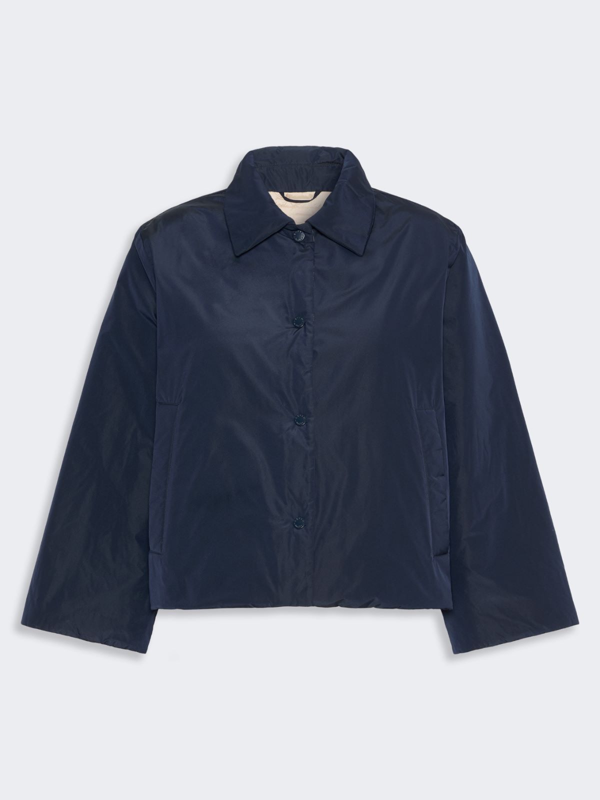 Reversible water-repellent taffeta padded jacket - NAVY - Max Mara - 6