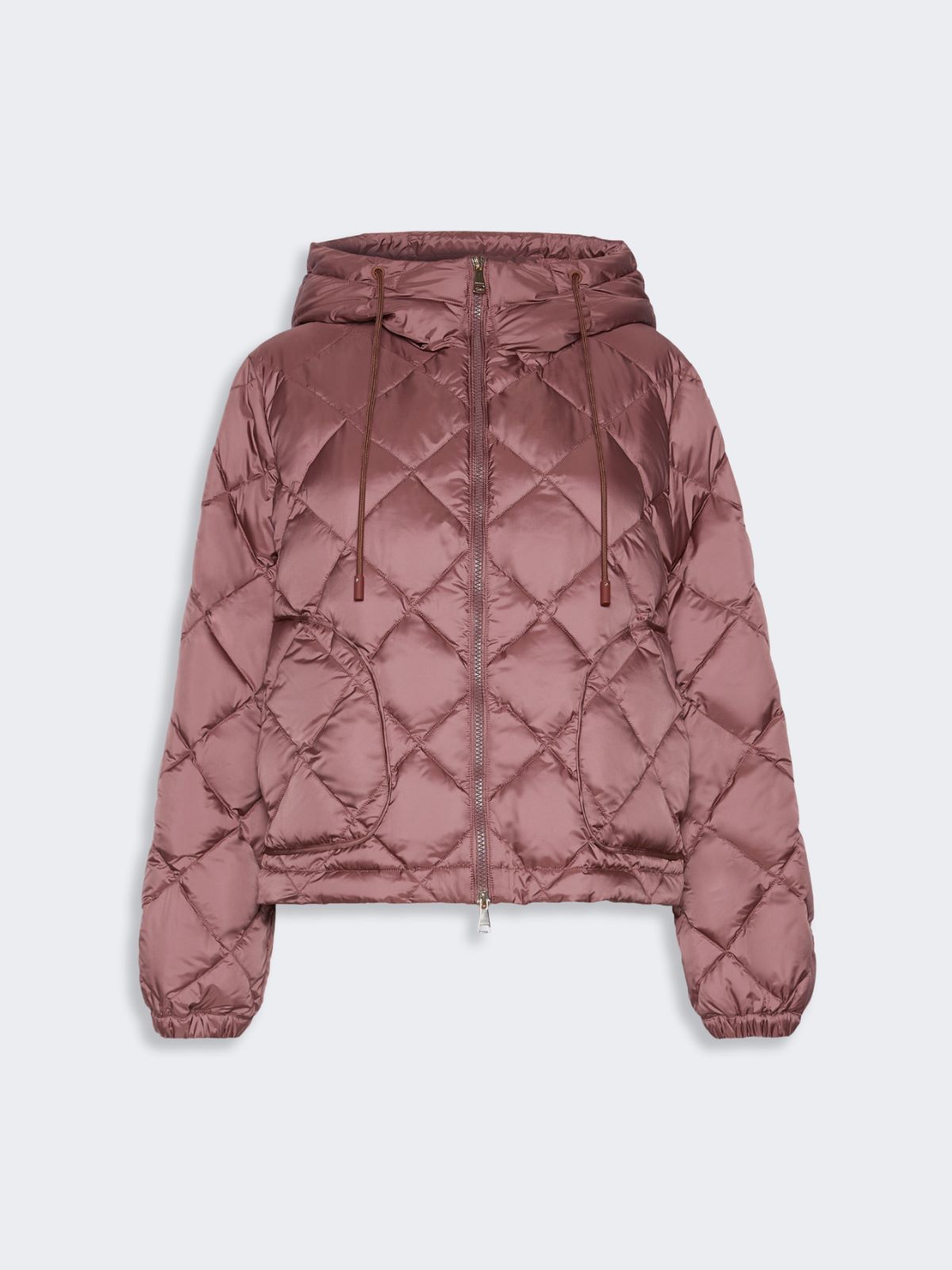 Padded jacket in water-repellent plain-weave fabric - WINE-COLOURED - Max Mara - 6