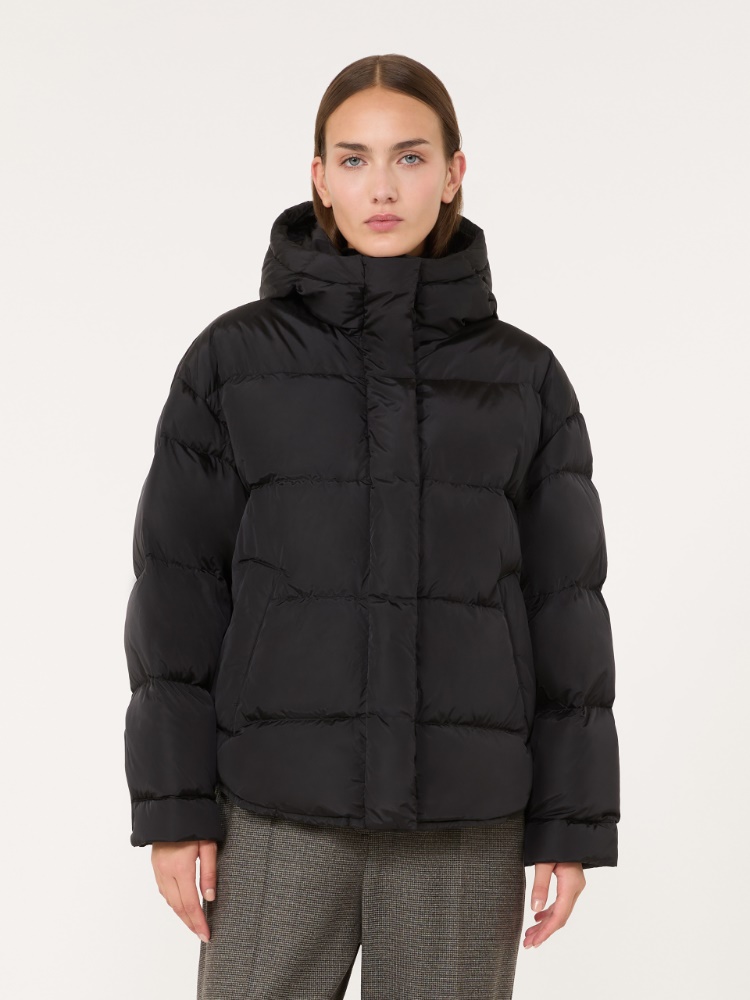 Water-repellent technical taffeta down jacket - BLACK - Max Mara - 2