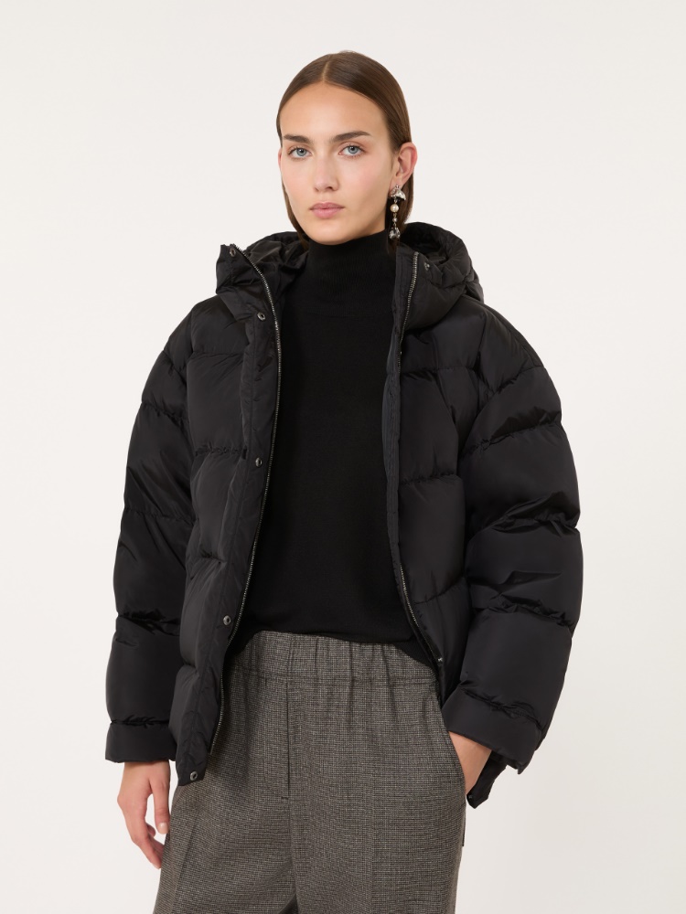 Water-repellent technical taffeta down jacket - BLACK - Max Mara - 4