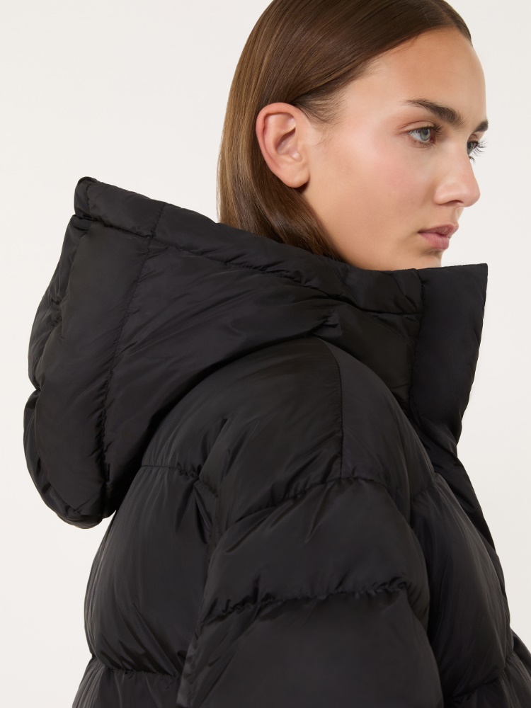 Water-repellent technical taffeta down jacket - BLACK - Max Mara - 5