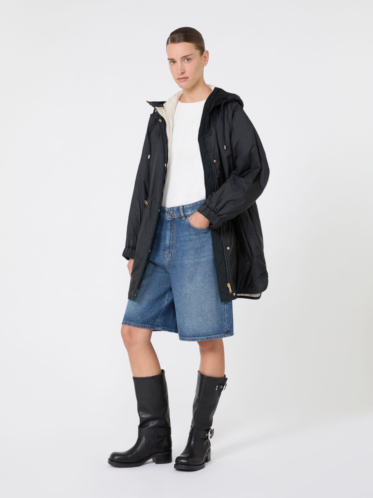 알카모 발수 패딩 - BLACK - Max Mara