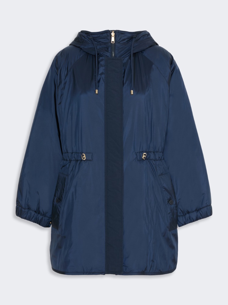 Reversible water-repellent canvas padded parka - NAVY - Max Mara - 6