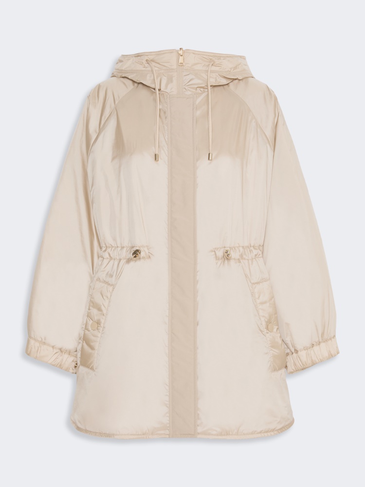 Reversible water-repellent canvas padded parka - SAND - Max Mara - 6