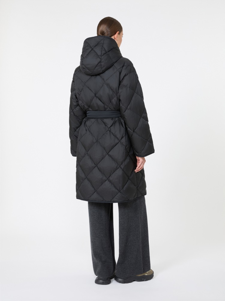 Reversible down jacket in technical twill - BLACK - Max Mara - 3