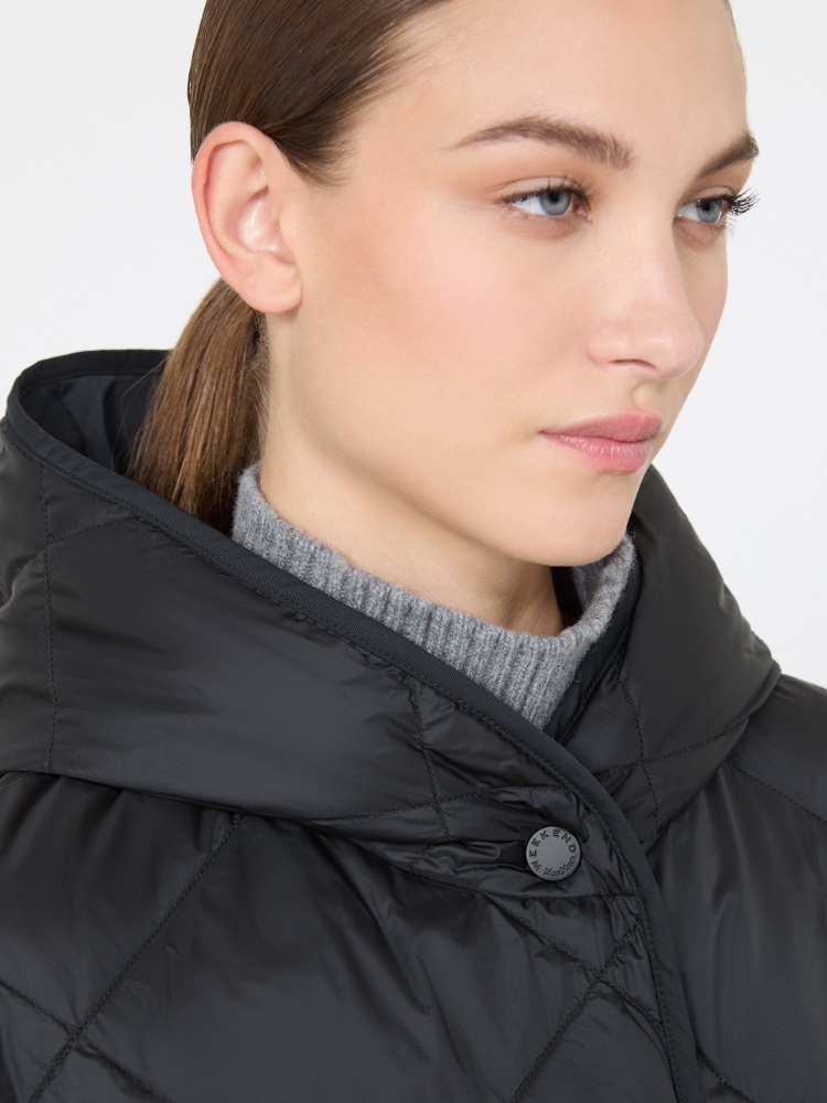 Reversible down jacket in technical twill - BLACK - Max Mara - 4