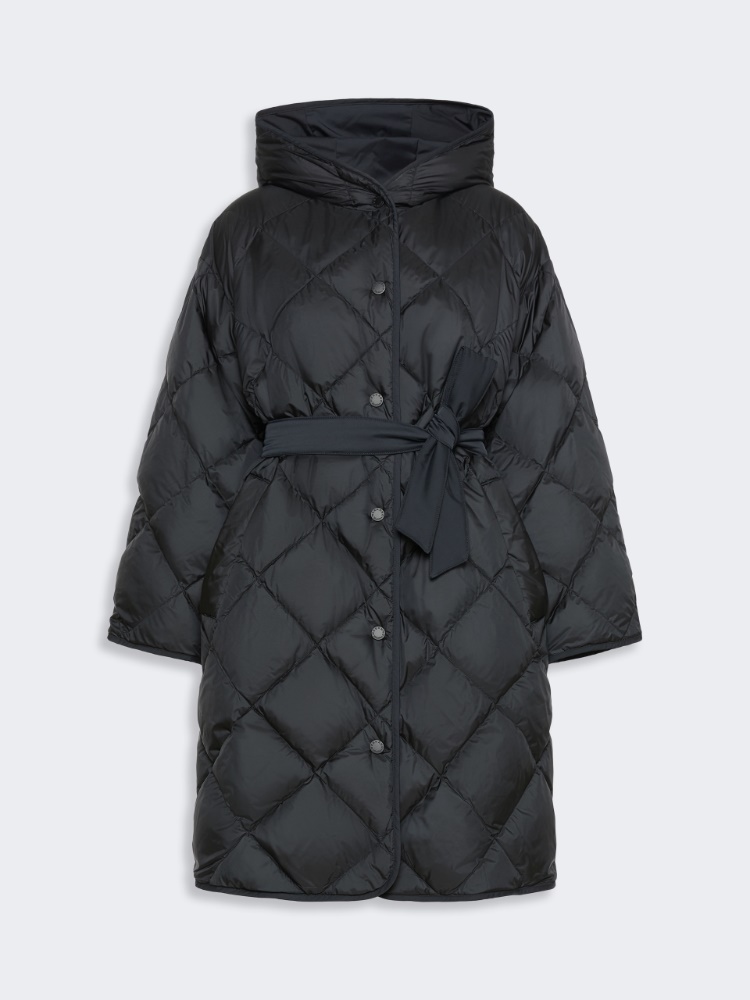 Reversible down jacket in technical twill - BLACK - Max Mara - 5