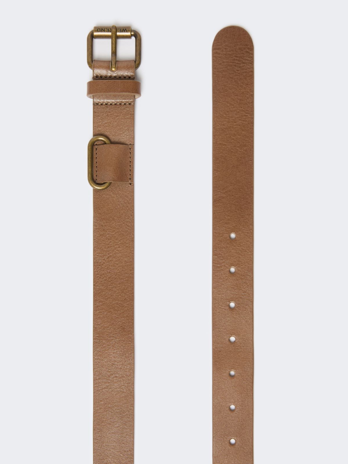 Leather belt - TOBACCO - Max Mara - 2
