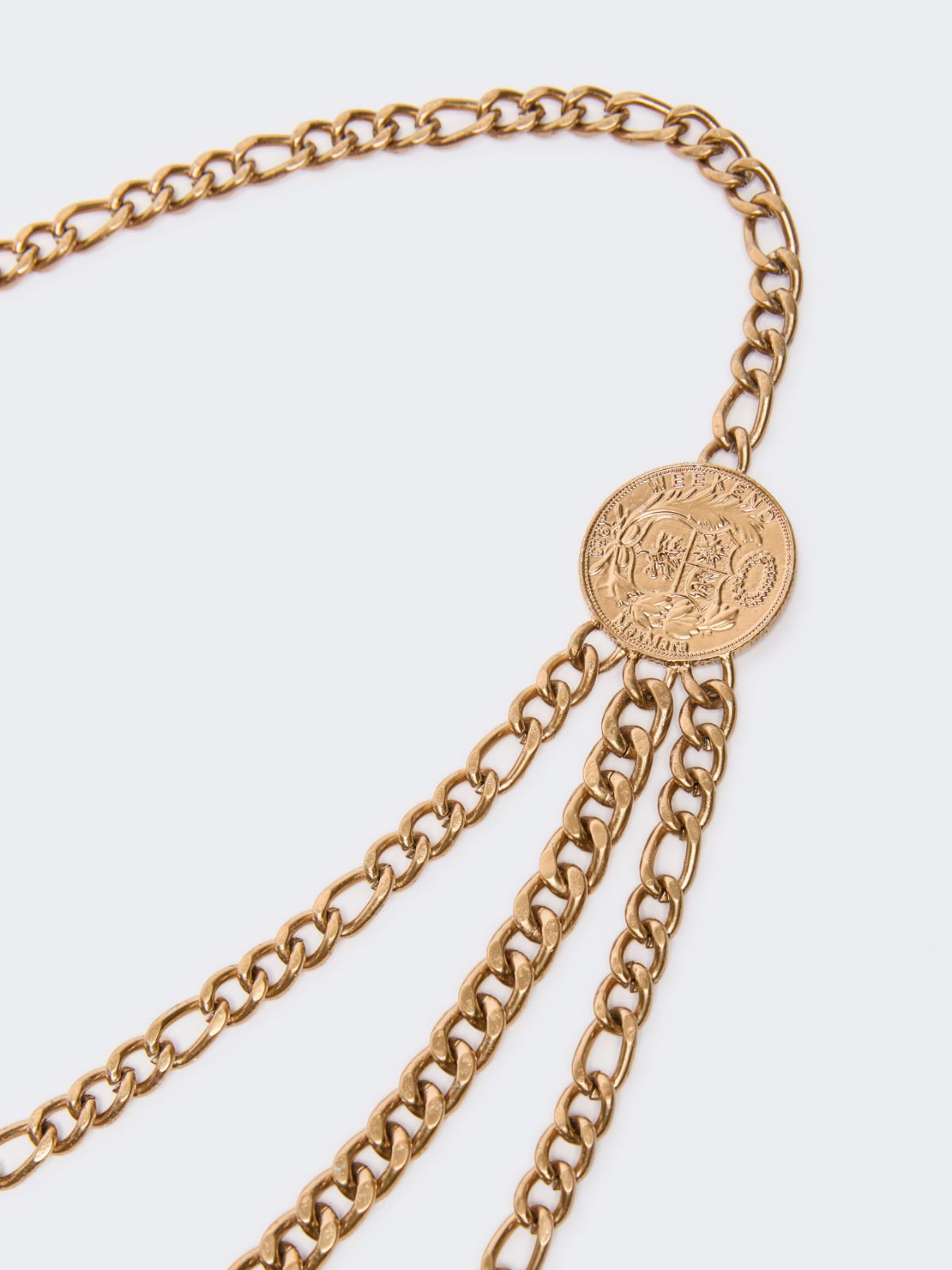 Jeweled metal belt - GOLD - Max Mara - 3