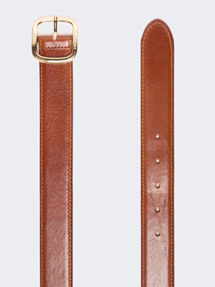 Gürtel aus Leder - TABACK - 2