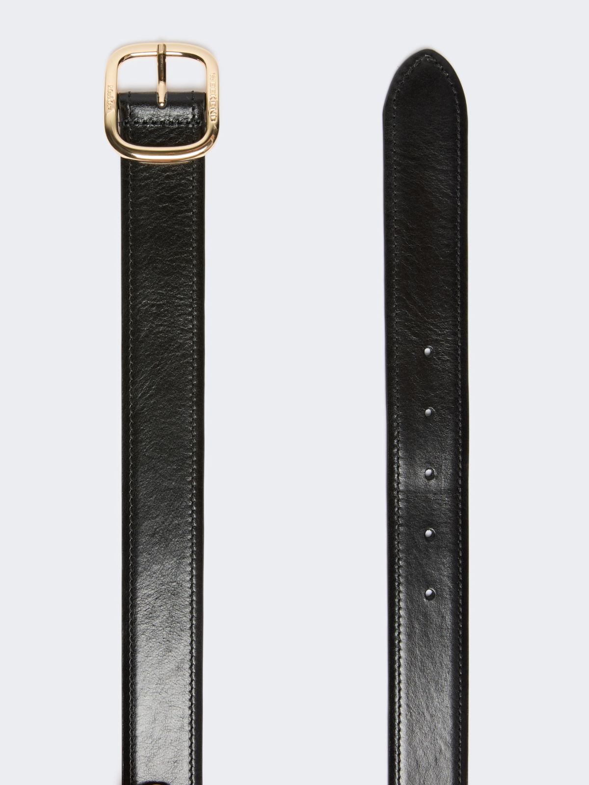 아에레오 레더 벨트 - BLACK - Max Mara - 2