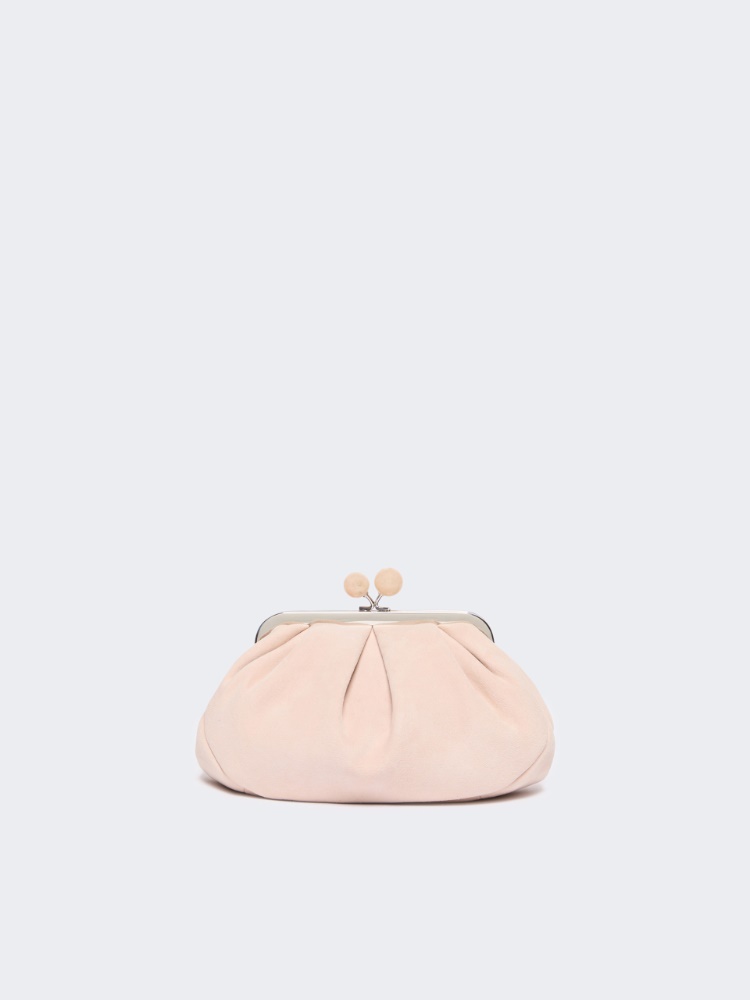 Small suede Pasticcino Bag - BEIGE - Max Mara - 3