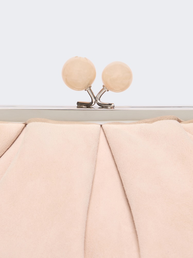 Small suede Pasticcino Bag - BEIGE - Max Mara - 4