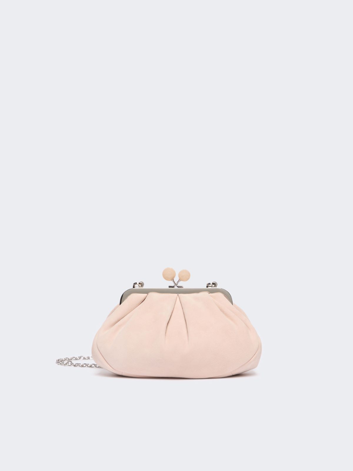 Small suede Pasticcino Bag - BEIGE - Max Mara