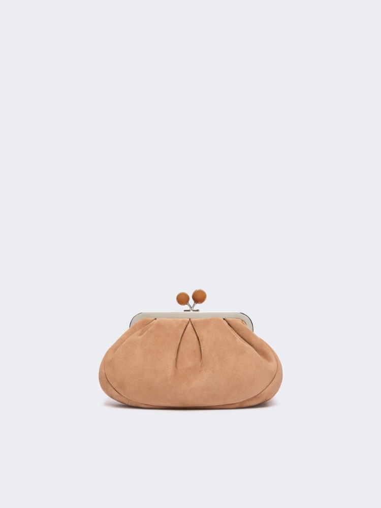 Small suede Pasticcino Bag - SAND - Max Mara - 3