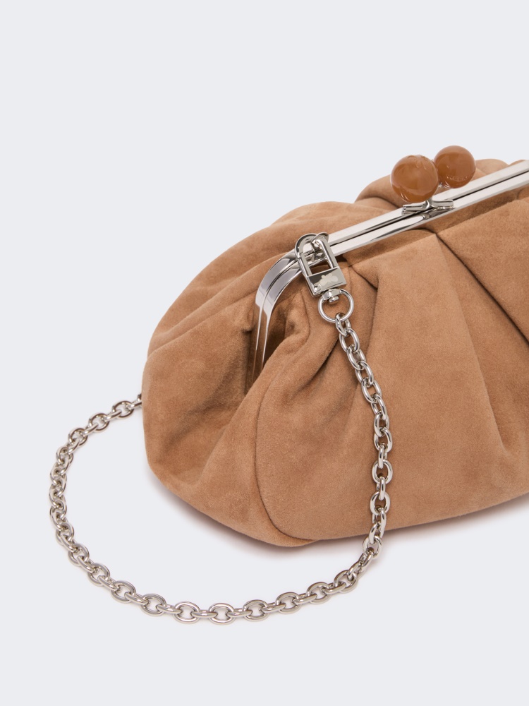 Small suede Pasticcino Bag - SAND - Max Mara - 3