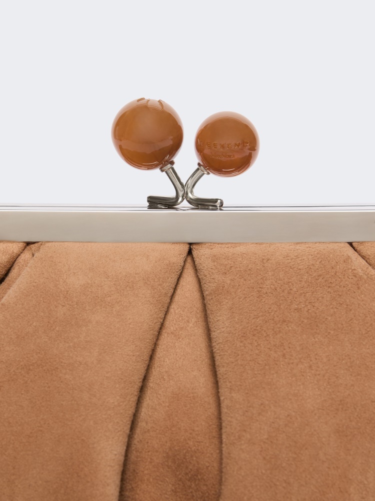 Small suede Pasticcino Bag - SAND - Max Mara - 4