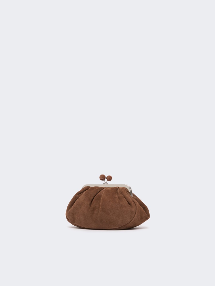 Small suede Pasticcino Bag - CHOCOLATE - Max Mara - 2