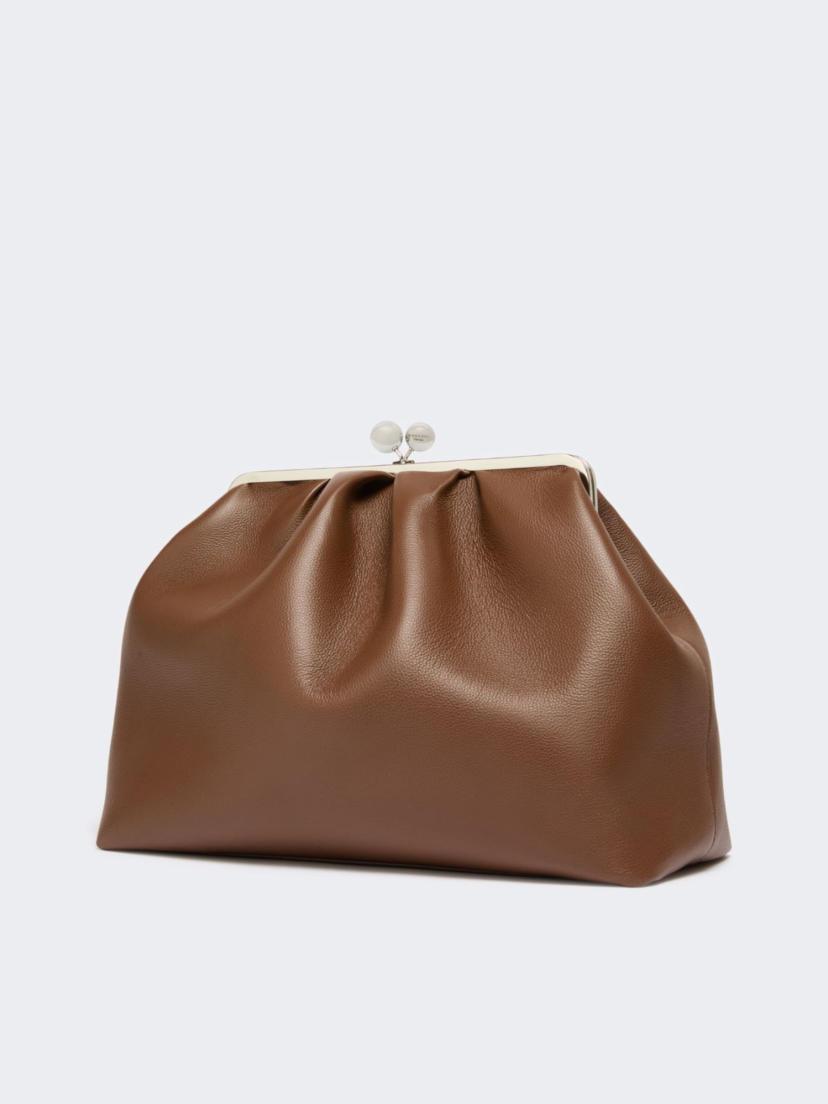 Extra large deer-print leather Pasticcino Bag - BROWN - Max Mara - 2