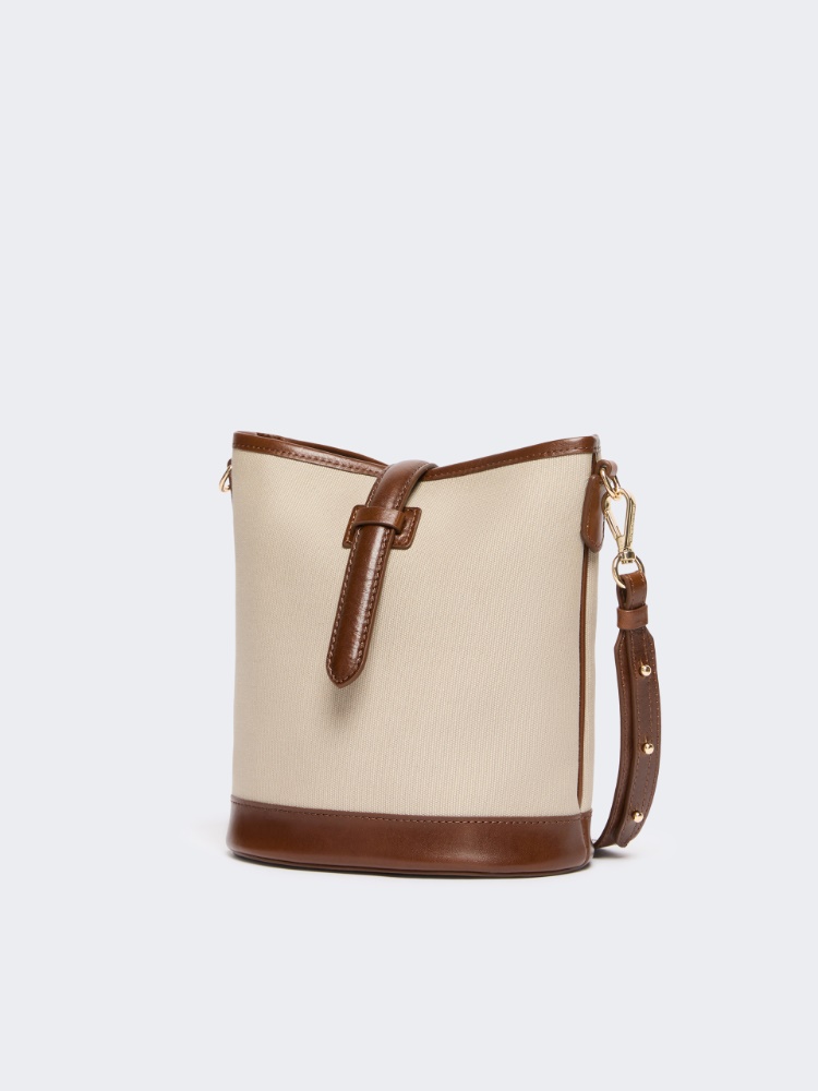 바사이오 코튼 버킷백 - BROWN - Max Mara - 2