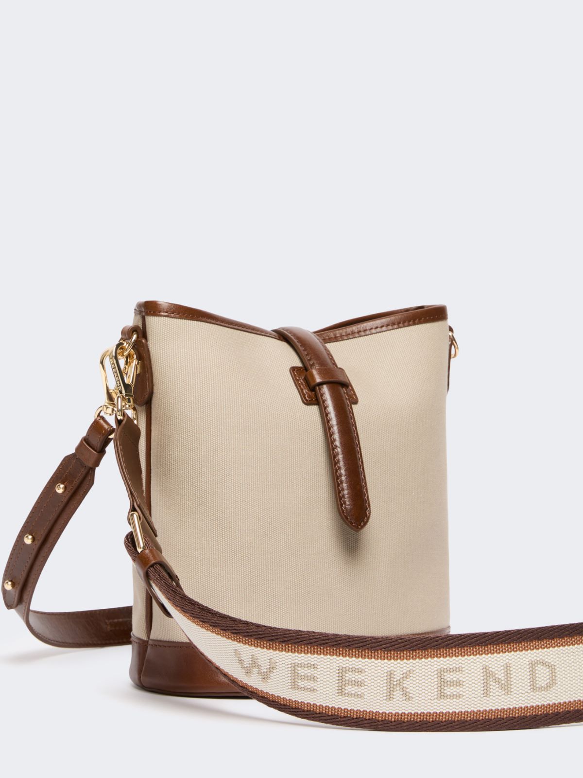 바사이오 코튼 버킷백 - BROWN - Max Mara - 5