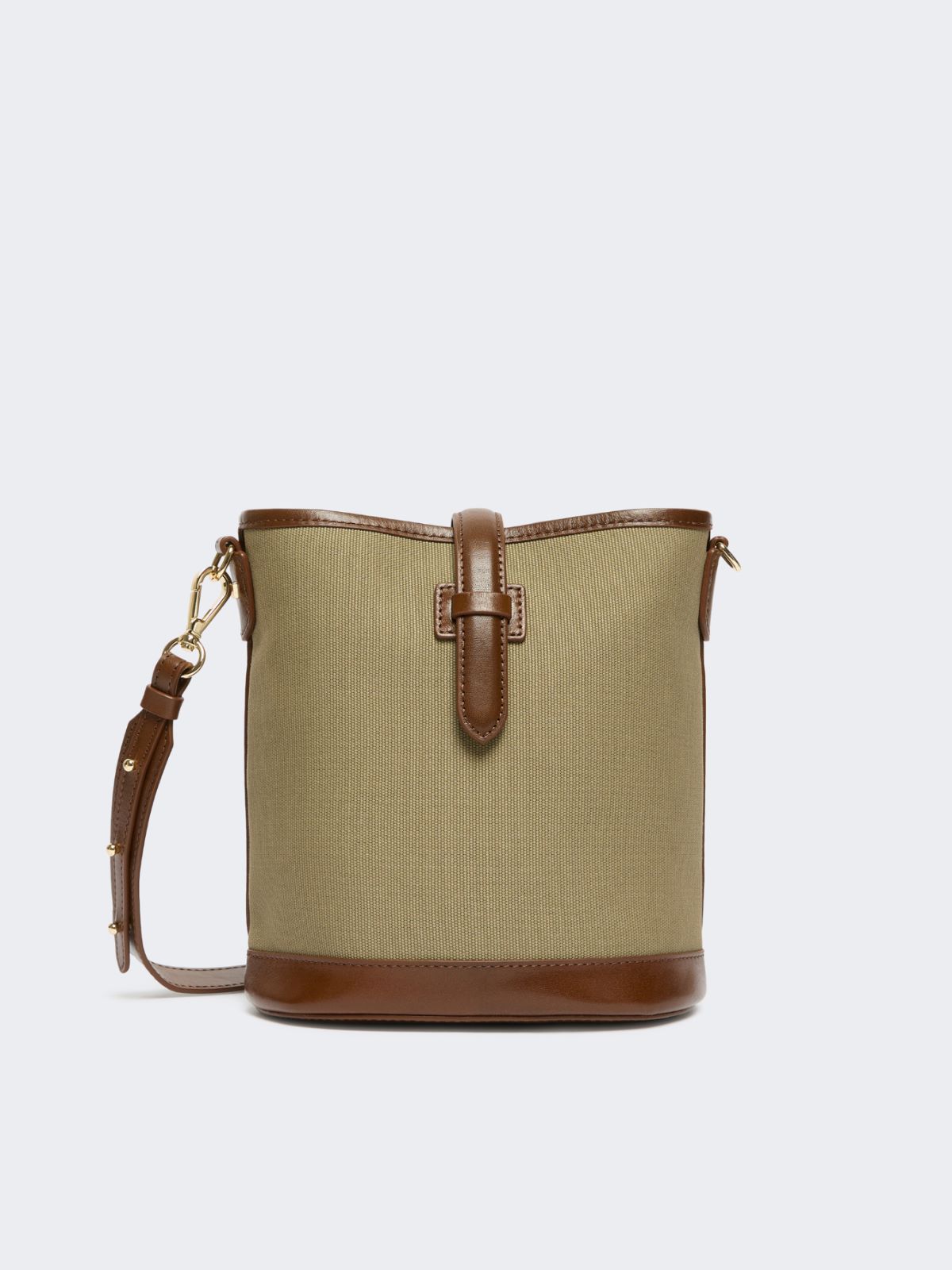 [ヴァザイオ] コットン キャンバス バケットバッグ - MUD - Max Mara