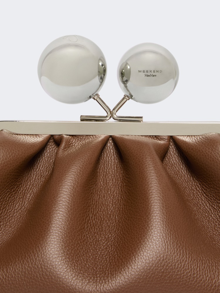 Medium calfskin Pasticcino Bag - BROWN - Max Mara - 5