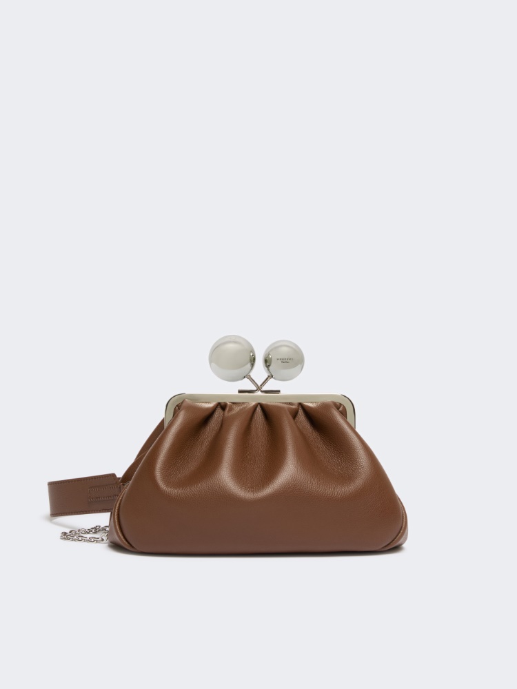 Medium calfskin Pasticcino Bag - BROWN