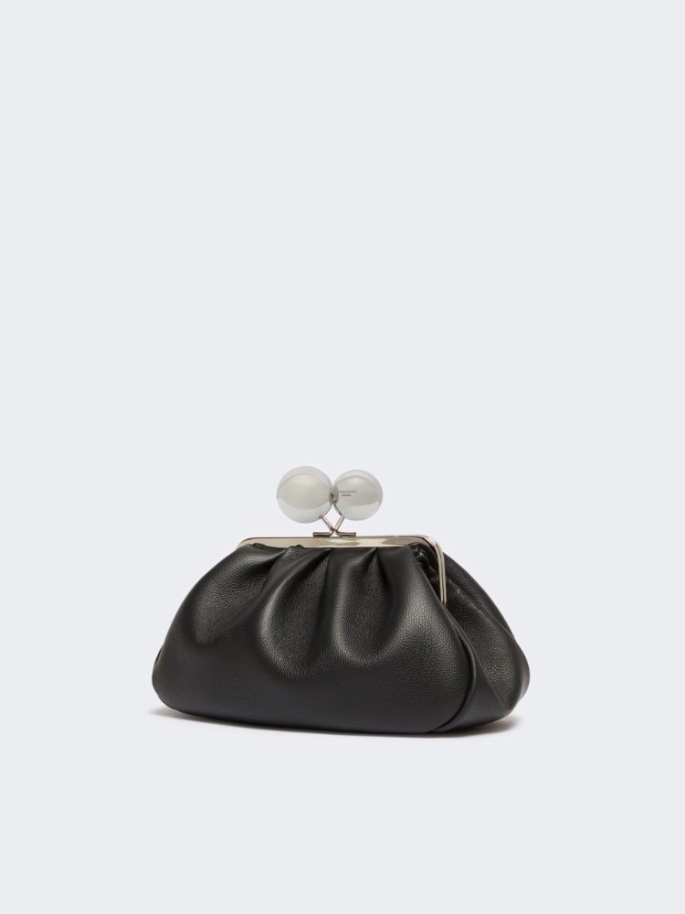 Medium calfskin Pasticcino Bag - BLACK - Max Mara - 2