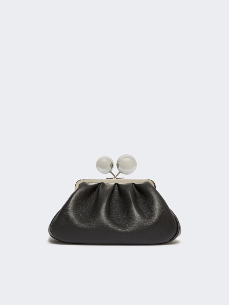 Medium calfskin Pasticcino Bag - BLACK - Max Mara - 3