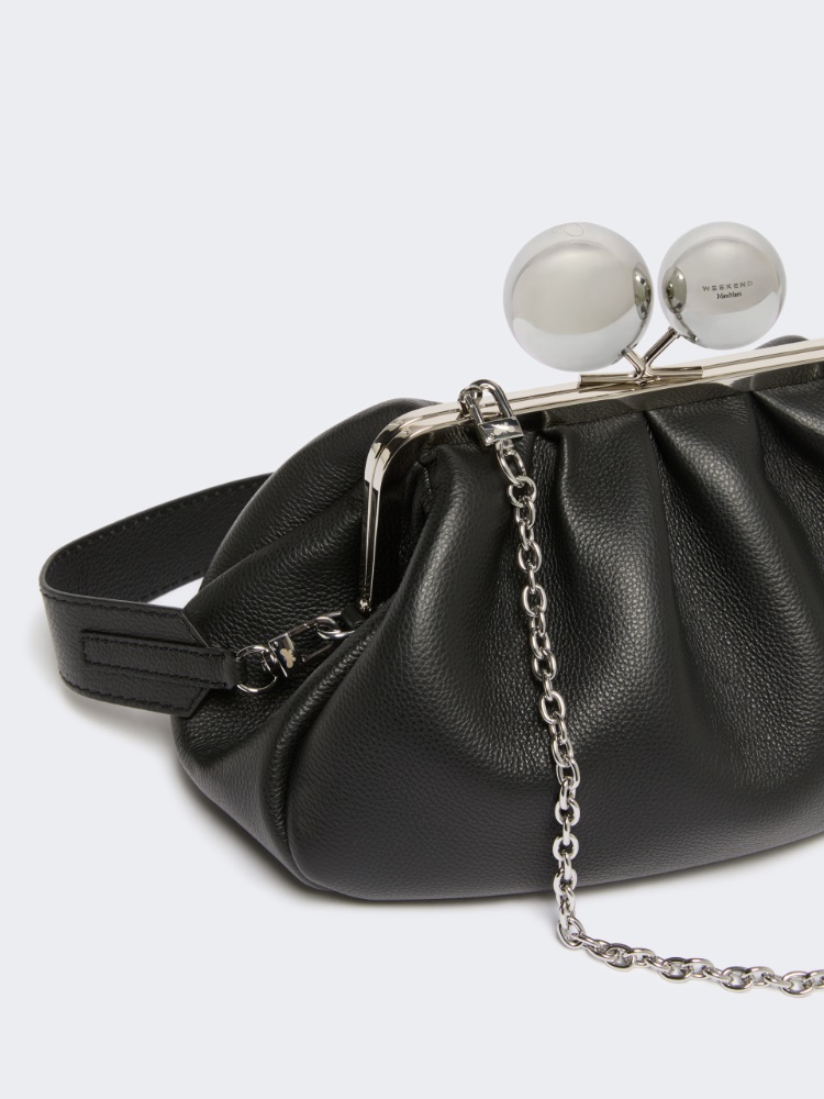 Medium calfskin Pasticcino Bag - BLACK - Max Mara - 4