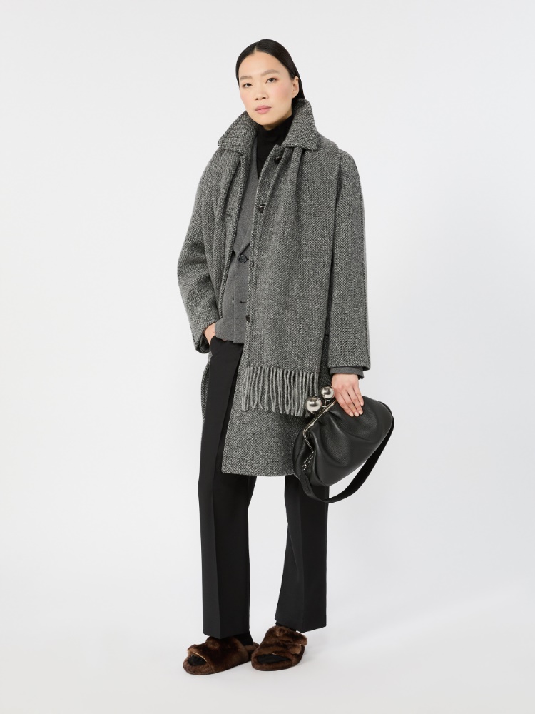 Medium calfskin Pasticcino Bag - BLACK