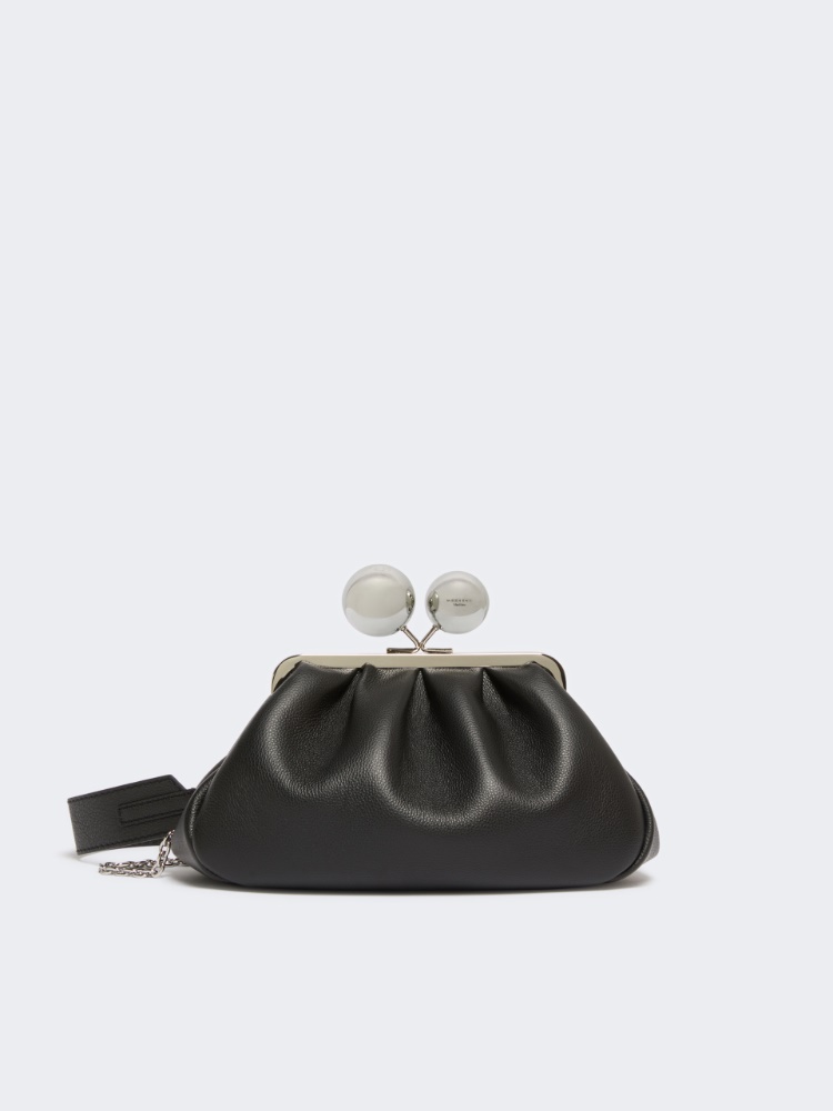 Medium calfskin Pasticcino Bag - BLACK