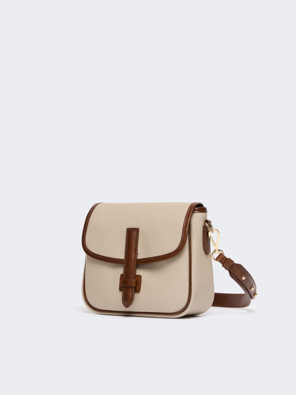 갭 코튼 숄더백 스몰 - BROWN - Max Mara - 2