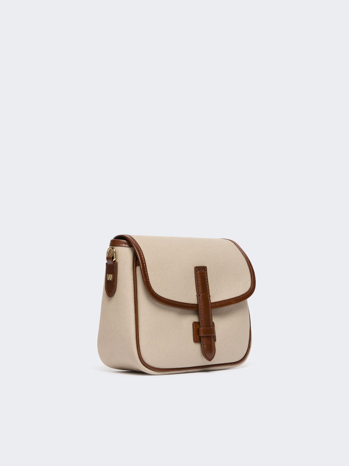 갭 코튼 숄더백 스몰 - BROWN - Max Mara - 4