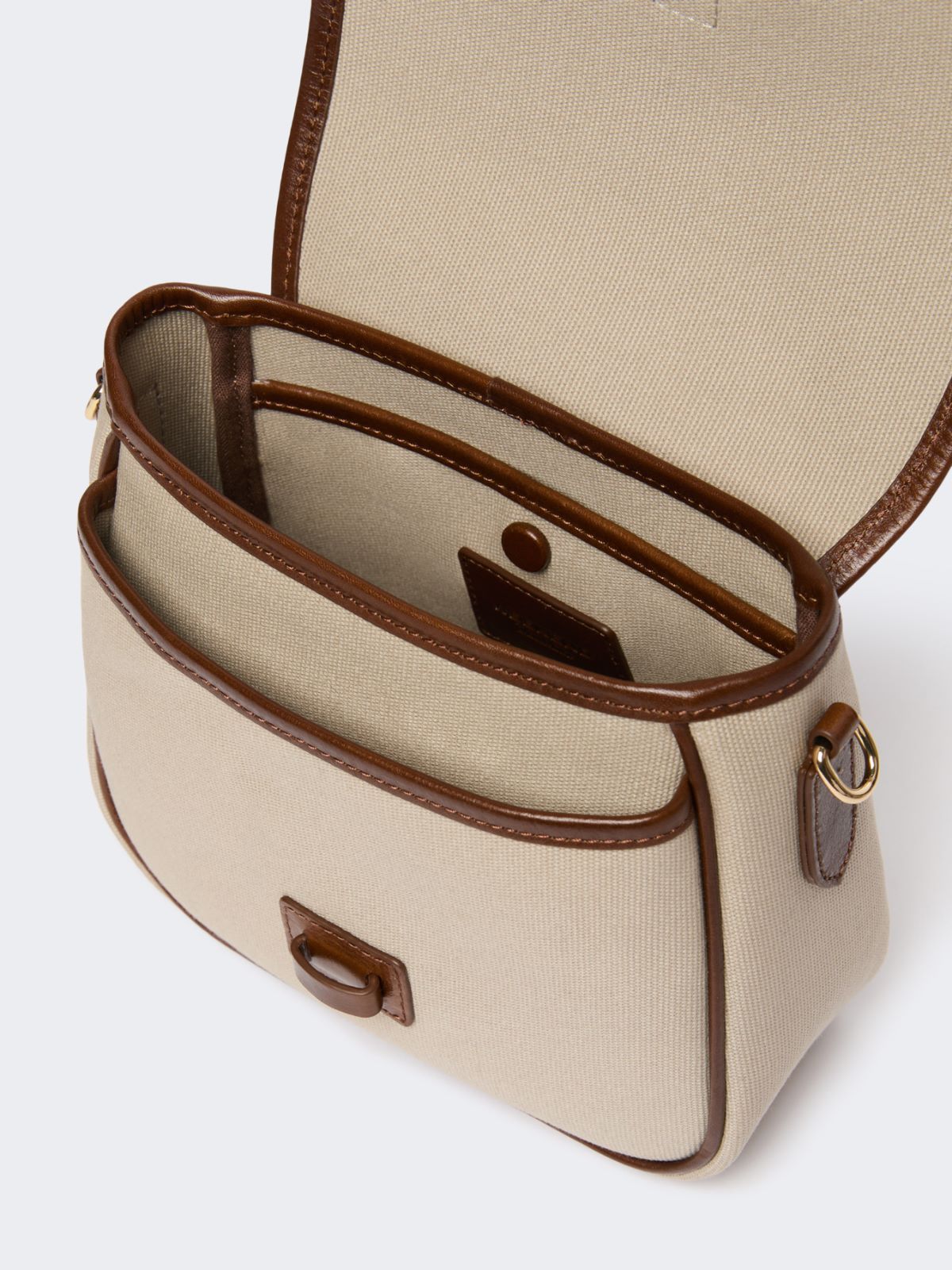 갭 코튼 숄더백 스몰 - BROWN - Max Mara - 6