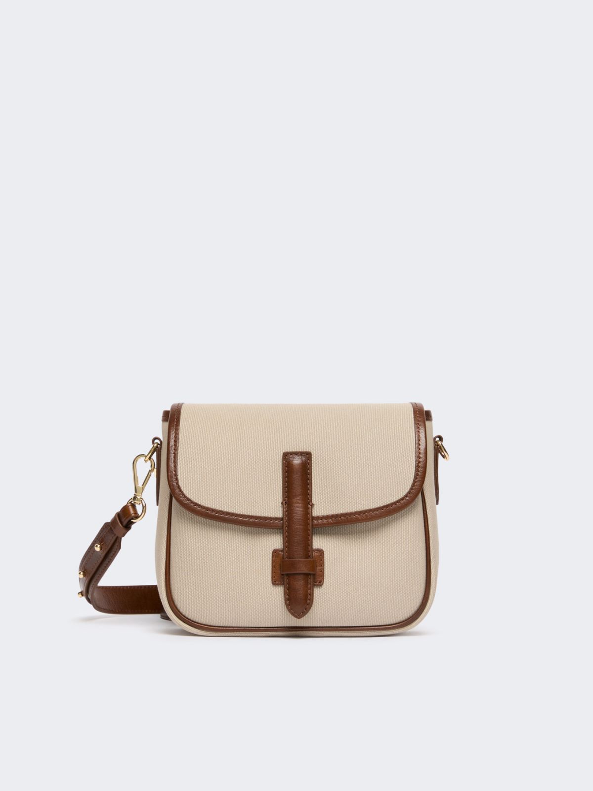 갭 코튼 숄더백 스몰 - BROWN - Max Mara