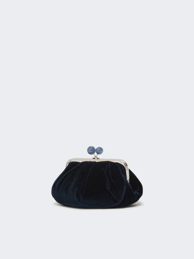 Small cotton velvet Pasticcino Bag - MIDNIGHTBLUE - Max Mara - 2