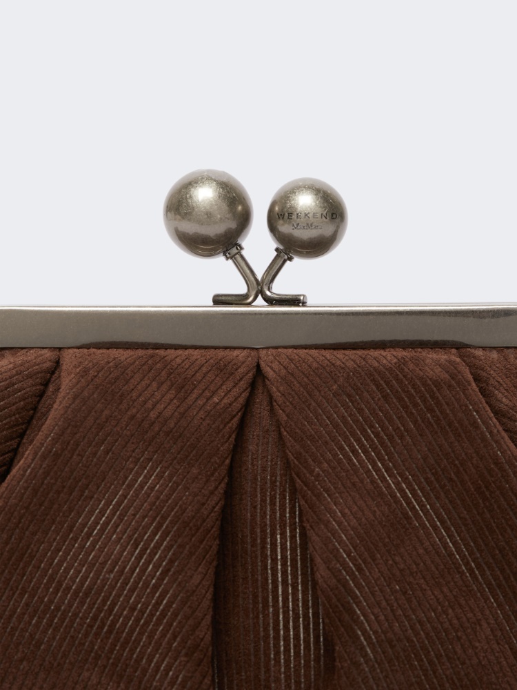 Small split calfskin Pasticcino Bag - CHOCOLATE - Max Mara - 5