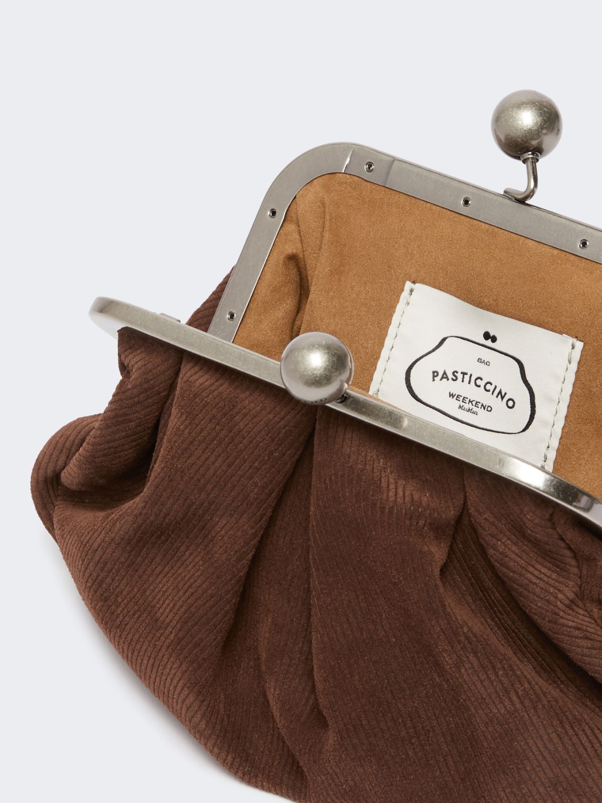 Small split calfskin Pasticcino Bag - CHOCOLATE - Max Mara - 6