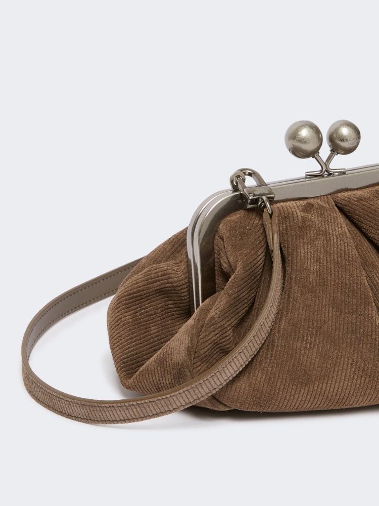 Small split calfskin Pasticcino Bag - MUD - Max Mara - 4