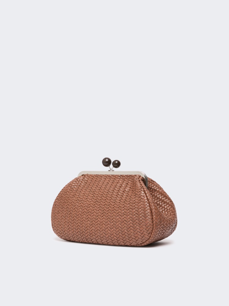 Medium Pasticcino Bag in woven leather - TOBACCO - Max Mara - 2